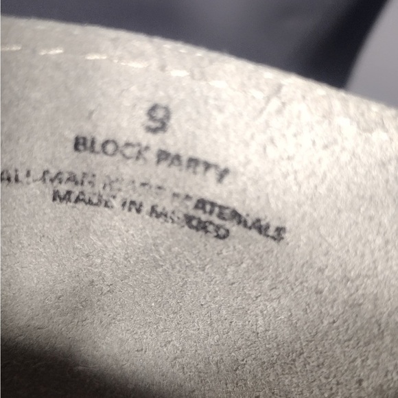 Hey Girl Cream Platform Mules size 9 pre owned Exellent condition - Picture 12 of 13